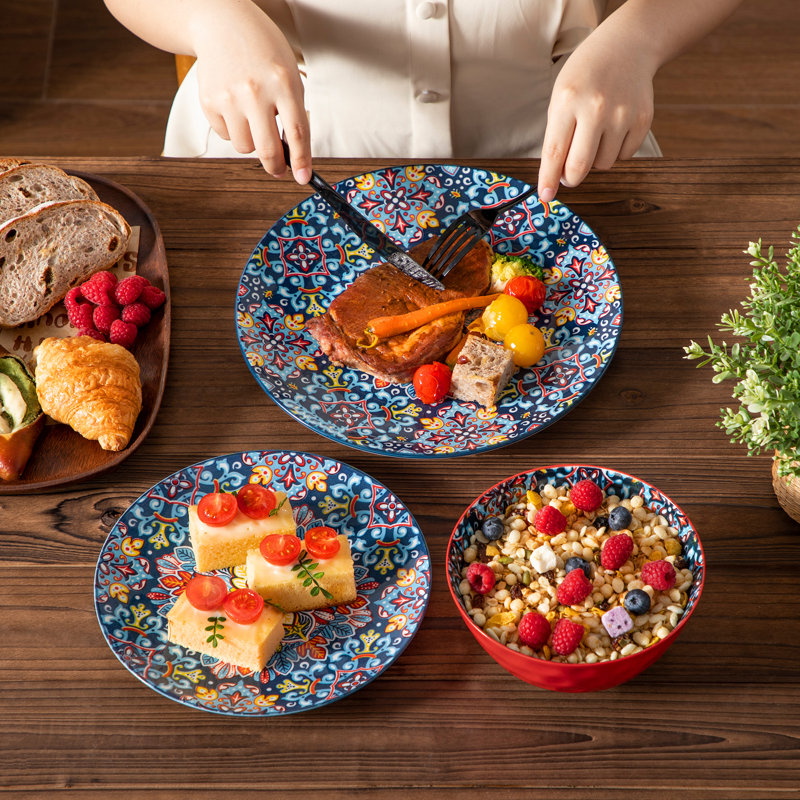 Piece Stoneware Dinnerware Set - Service for 4