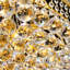 Lustre empire à intensité variable 20 lumières pour plafond haut-646008371-646008374-646008375