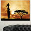 Paysage, arbre africain solitaire, photographie sur toile - arbre solitaire-1860413964-1860413960
