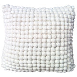 Solid Colour Cotton Throw Pillow