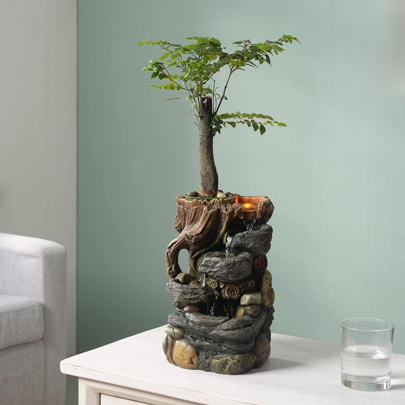 Fontaine de bureau Rockery