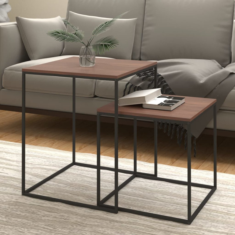 Jarle Frame Coffee Table, Brown/Black