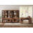  Home Office Furniture Set: 59In Modern Executive Desk With Charging Station & Drawers And Two 72In Tall Bookcases With Storage Cabinet, Home Office Furniture For Living Room-1215957170-1216393713