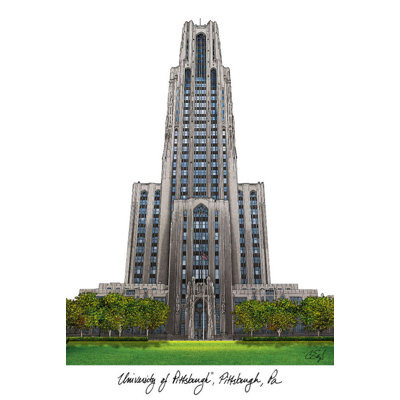 NCAA Campus Images Lithograph Photographic Print
