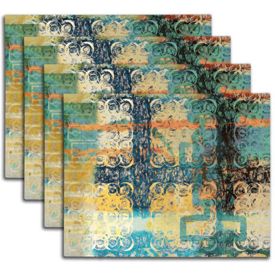 Napperon abstrait en polyester