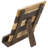 Brown Kitchen Tablet Cookbook Wood Stand