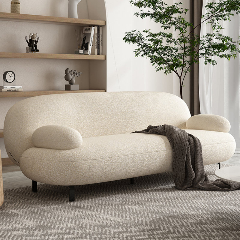 Modern Simple Cream Style Off-white Sofa