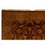 Hand Knotted Wool Oriental Area Rug in Red And Gold