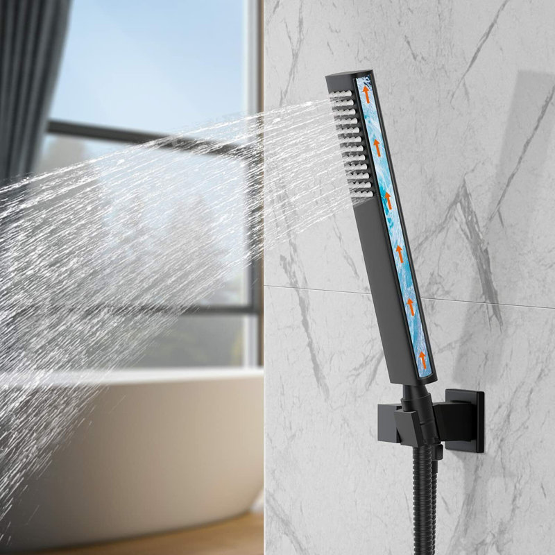Système de douche complet avec valve brute