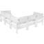 Canapé modulaire d'extérieur 90 po avec coussins Lareen-61209910-61209909