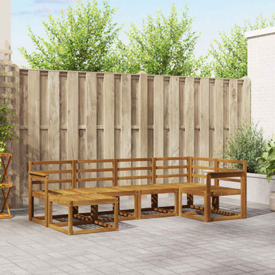  Sofa Set Outdoor Sectional Garden Furniture Terrace Seating Modern