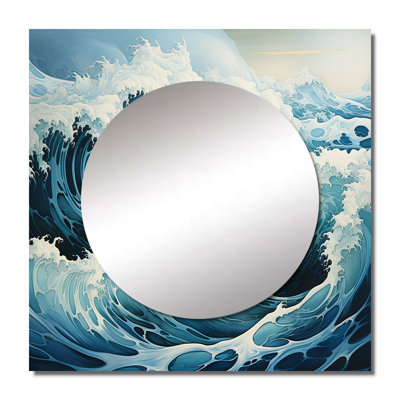 Olgeir - Nautical & Beach Square Mirror For Wall Art Decor