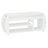 Storage Bench with Cushion and Curved Side Panel-221393518