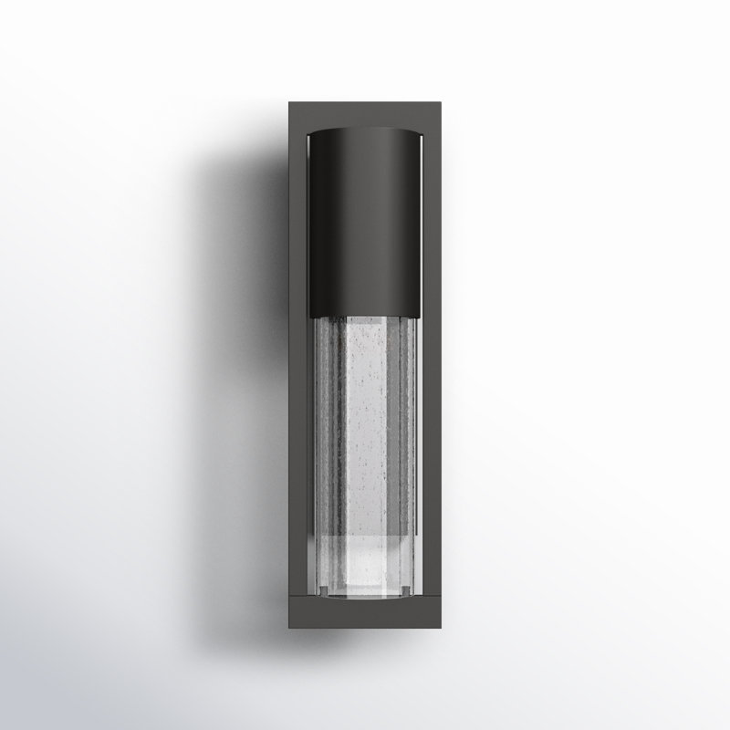 Dwell LED Outdoor Sconce, Black, Incandescent, Medium