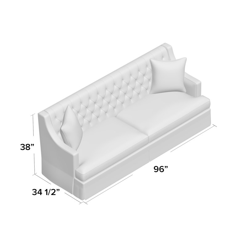 Carmel Sofa, 96" W, Rylee Lapis