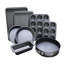 KYEUIN 8 Piece Non-Stick Steel Bakeware Set