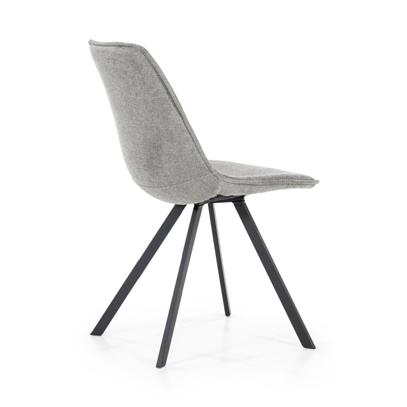 Upholstered Dining Chair, Gray