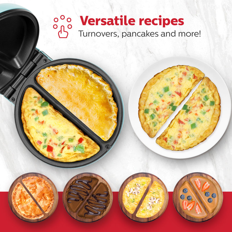Machine à omelette 2 sections Holstein Housewares, Mint