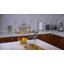 Brass Heritage Bridge Kitchen Faucet with Side Spray 2 Handles-64528539