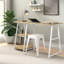 Sadie Metal Base Writing Desk-32086591-50312199