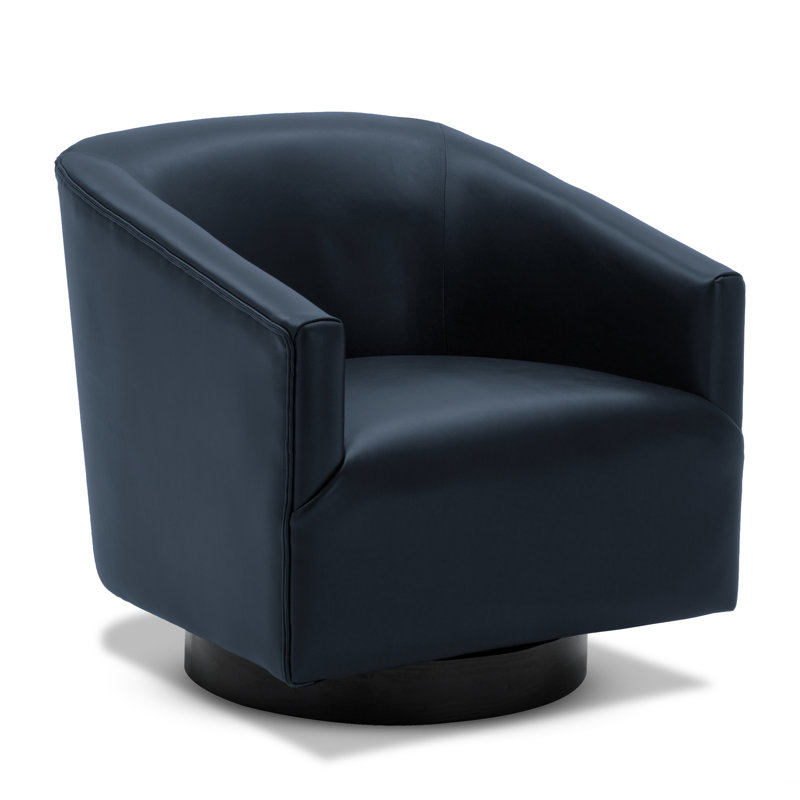 Chaise d'appoint pivotante en polyester polyvalente pour diverses occasions et styles, Blue