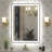 Aevar UL Certified Front & Back Lighted Anti-Fog Tempered Glass Framed Bathroom/Vanity Mirror with 3-Year Warranty-1268592973