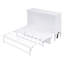 Lit escamotable avec charge intégrée et tablette