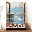Impression sur toile, art de fenêtre fenêtre en corée, Hanok Village Decor-2, affiche rétro, décoration intérieure-338962504