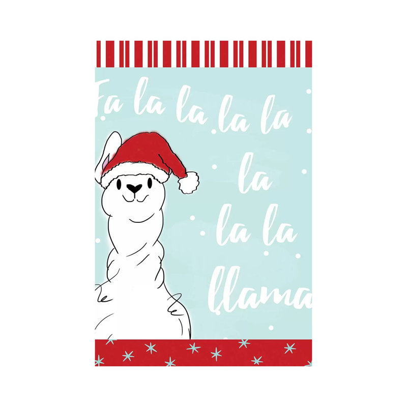 Fa La Llama by Anna Quach - Wrapped Canvas Print, 66.04 cm H x 45.72 cm W