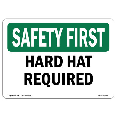 «Safety First Sign»