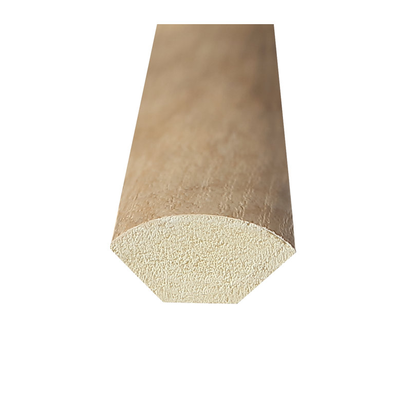 Vinyle 0,6 po d'épaisseur 1,02 po de largeur et 94,5 po de longueur, Hickory d'Amérique