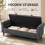 Banc de rangement rembourré Contemporary Luxe-1509422642