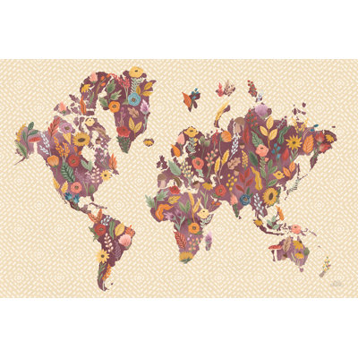 Harvest Garden World 1 Piece Wrapped Canvas Painting