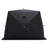 Outdoor Portable Wood-Burning Sauna Tent For 4-6 Persons, 8.2′ × 8.2′ × 6.7′, Grey Oxford Cloth With Carbon Steel Stove & Stone