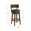 Tabouret pivotant en bois Wendover-997306843