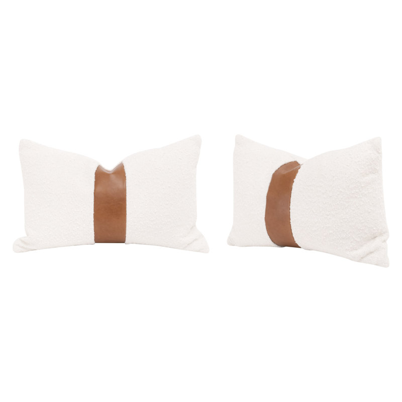 Kaidee  Polyester/Polyester Blend Lumbar Rectangular Pillow Cover & Insert