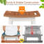 Banc de douche Tabouret de douche avec poignée et porte-savon-910389781