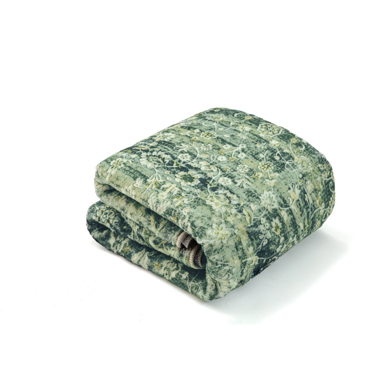 Tapis vert Braeden, Rectangle 6 pi 3 po x 8 pi 6 po, Vert