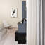 Très grande coiffeuse à miroir à DEL, armoire à miroir à DEL, tabouret rembourré, commande tactile, rangement multicouche à grande capacité-2043037661