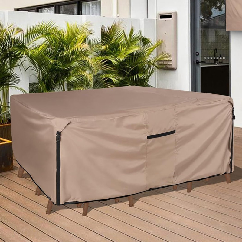 Outdoor Waterproof Furniture Cover Heavy Duty Patio Table And Chairs Set Cover