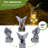 Kalvis Animals Resin Garden Statue