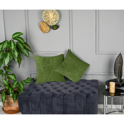 Matte Velvet Cushion Cover - 1 Pc