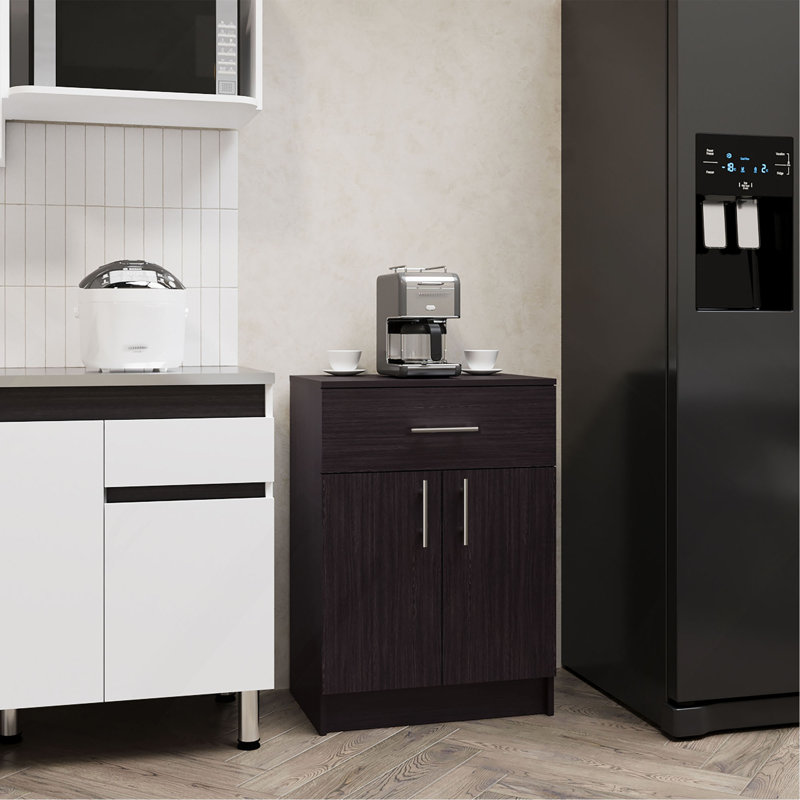 Armoire-garde-manger à un tiroir, deux tablettes intérieures Mayistro