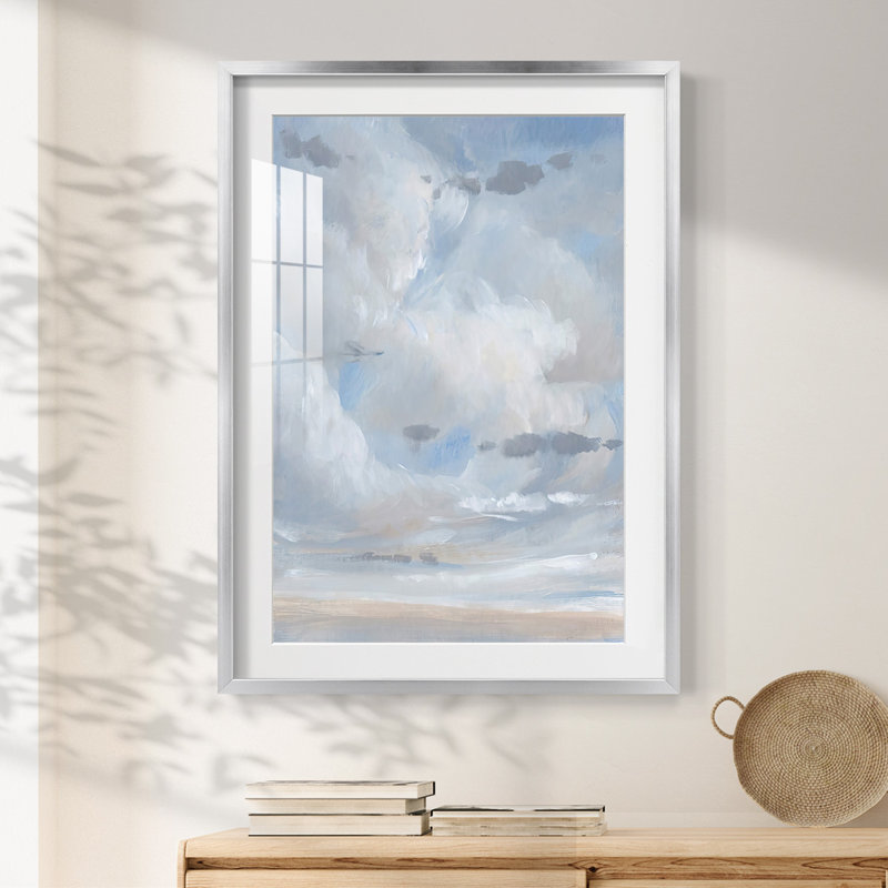 Sky Blue II  -Framed Print