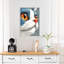 Art mural contemporain chat curieux-129148784