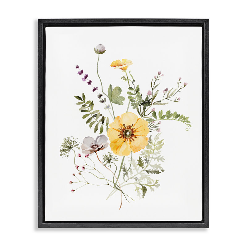 Cadre flottant Gardening, Cadre flottant noir de jais, H 21 po x l 17 po