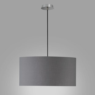 Pina 3 - Light Nickel Dull Pendant