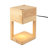 10.11'' H Wood Table Lamp