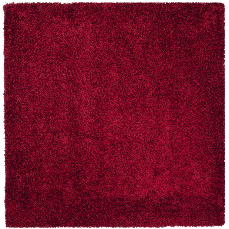 Assar Handmade Tufted Red Area Rug