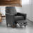 Kenneth Faux Leather Recliner-1713594276